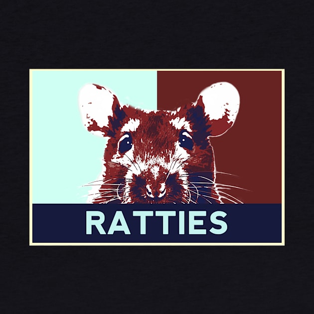 Ratties Pop Art by raiseastorm